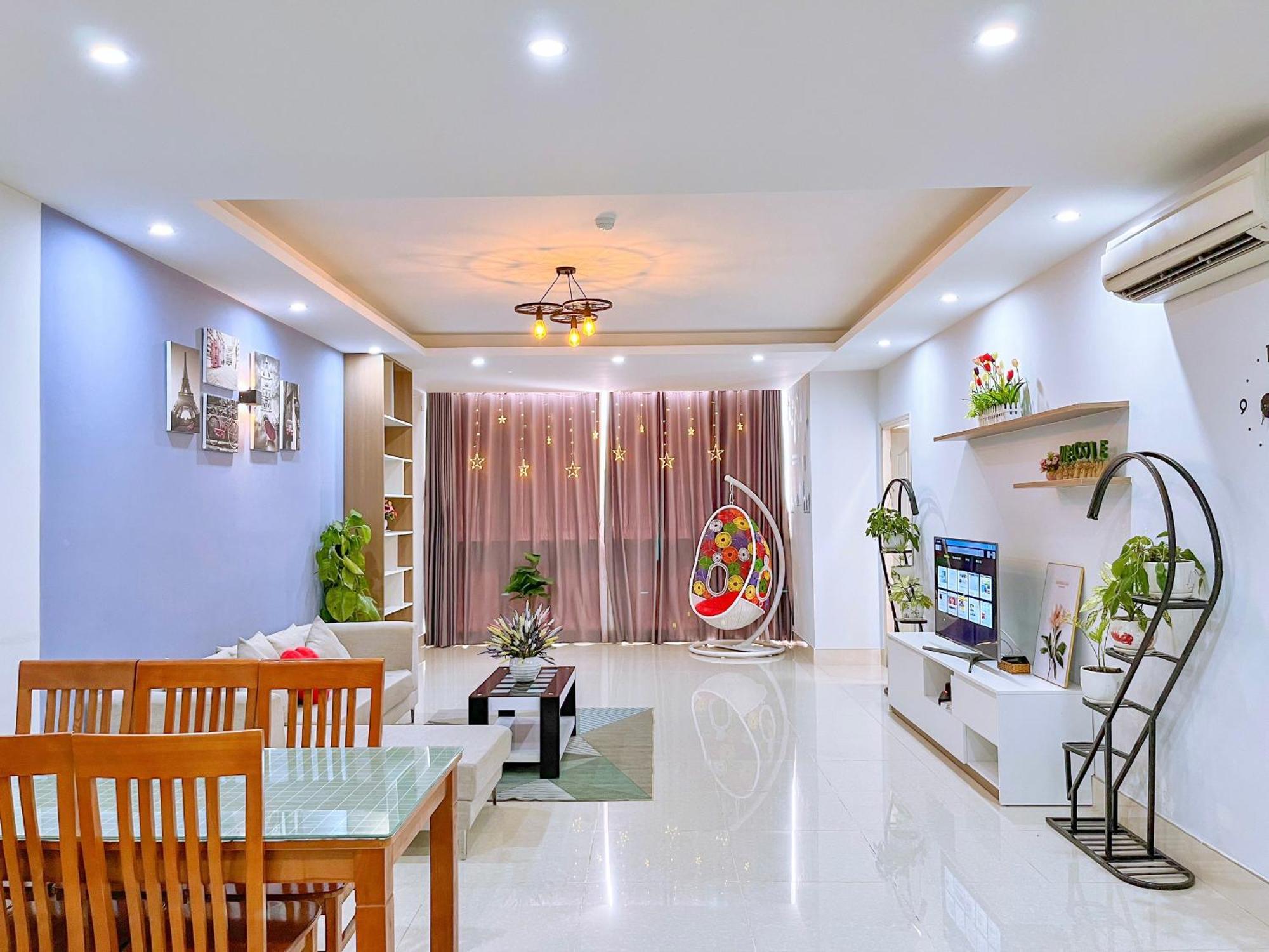 Can Ho Oasky,3 Phong View Dep Nhin Ra Bien,Nui Va Ho Bau Sen Vung Tau Bagian luar foto
