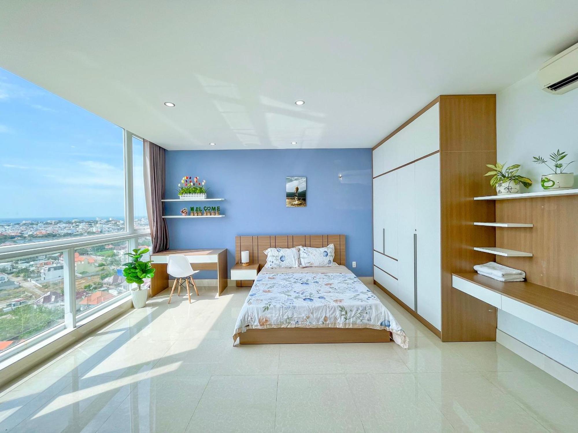 Can Ho Oasky,3 Phong View Dep Nhin Ra Bien,Nui Va Ho Bau Sen Vung Tau Bagian luar foto